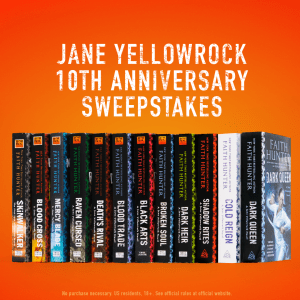 Jane Yellowrock Anniversary Sweepstakes